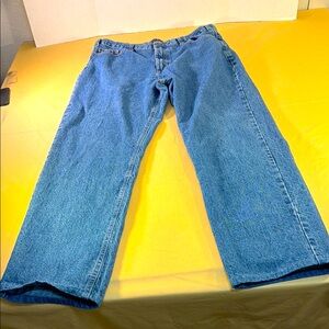 Real Ranch workwear jeans, waist 36 length 36 straight legs light wash